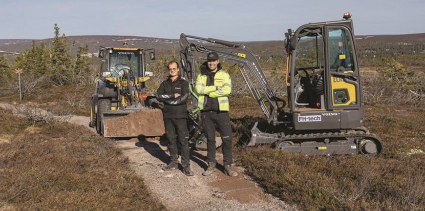 VOLVO CE is Turning winter sports from ‘white to green’